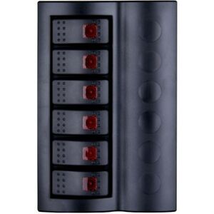 BFY 6'lı Switch Panel Işıklı ve Otomatik Sigortalı