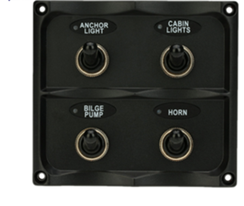 Switch Panel 4'lü Işıklı