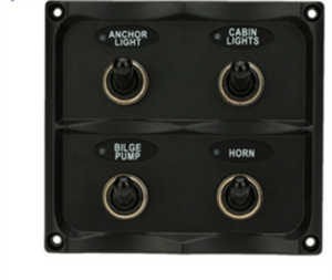 Switch Panel 4'lü Işıklı